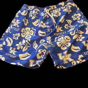 University of Kentucky swim trunks